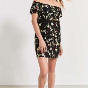 Off the shoulder floral dress